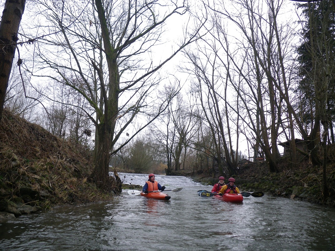 Überlaufkanal.